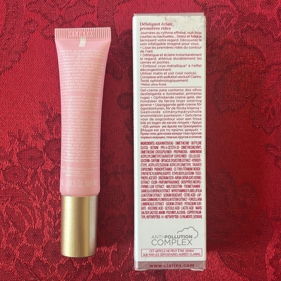 Brand New Clarins Multi-Active Yeux Instant Eye Reviver Fine Lines Eye Cream - Picture 2 of 11